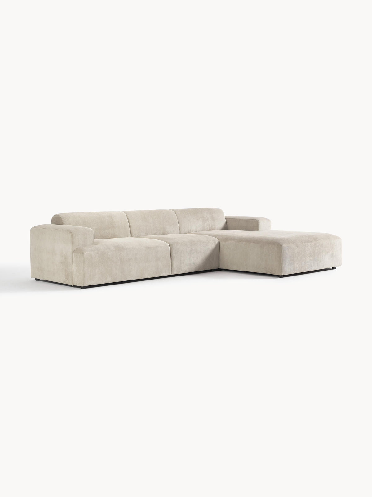 Melriva 4-Seater Corner Sofa in Corduroy