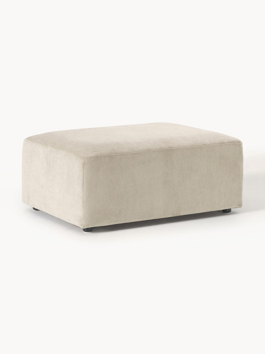 Melriva Stool in Corduroy, W 99 x D 72 cm