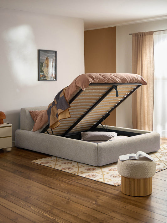 Melriva Upholstered Storage Bed