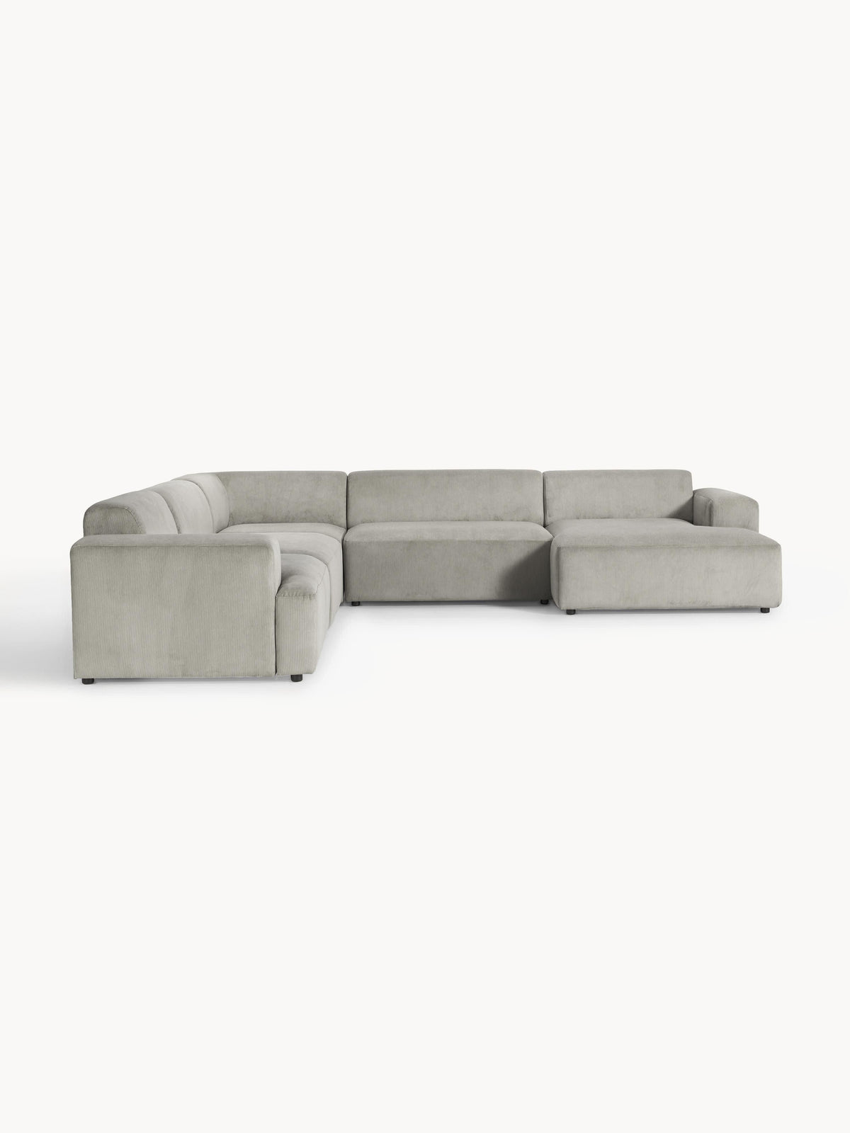 Melriva XL Corduroy Corner Sofa
