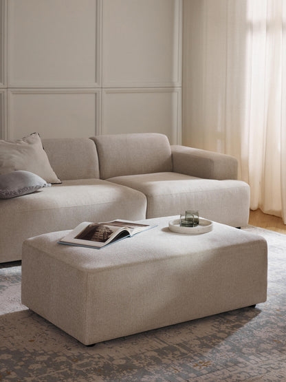 Melriva XL Ottoman, W 116 x D 72 cm