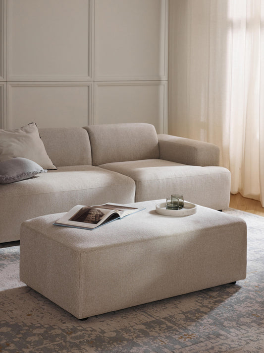 Melriva XL Ottoman, W 116 x D 72 cm