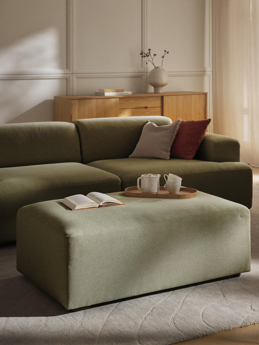Melriva XL Ottoman, W 116 x D 72 cm