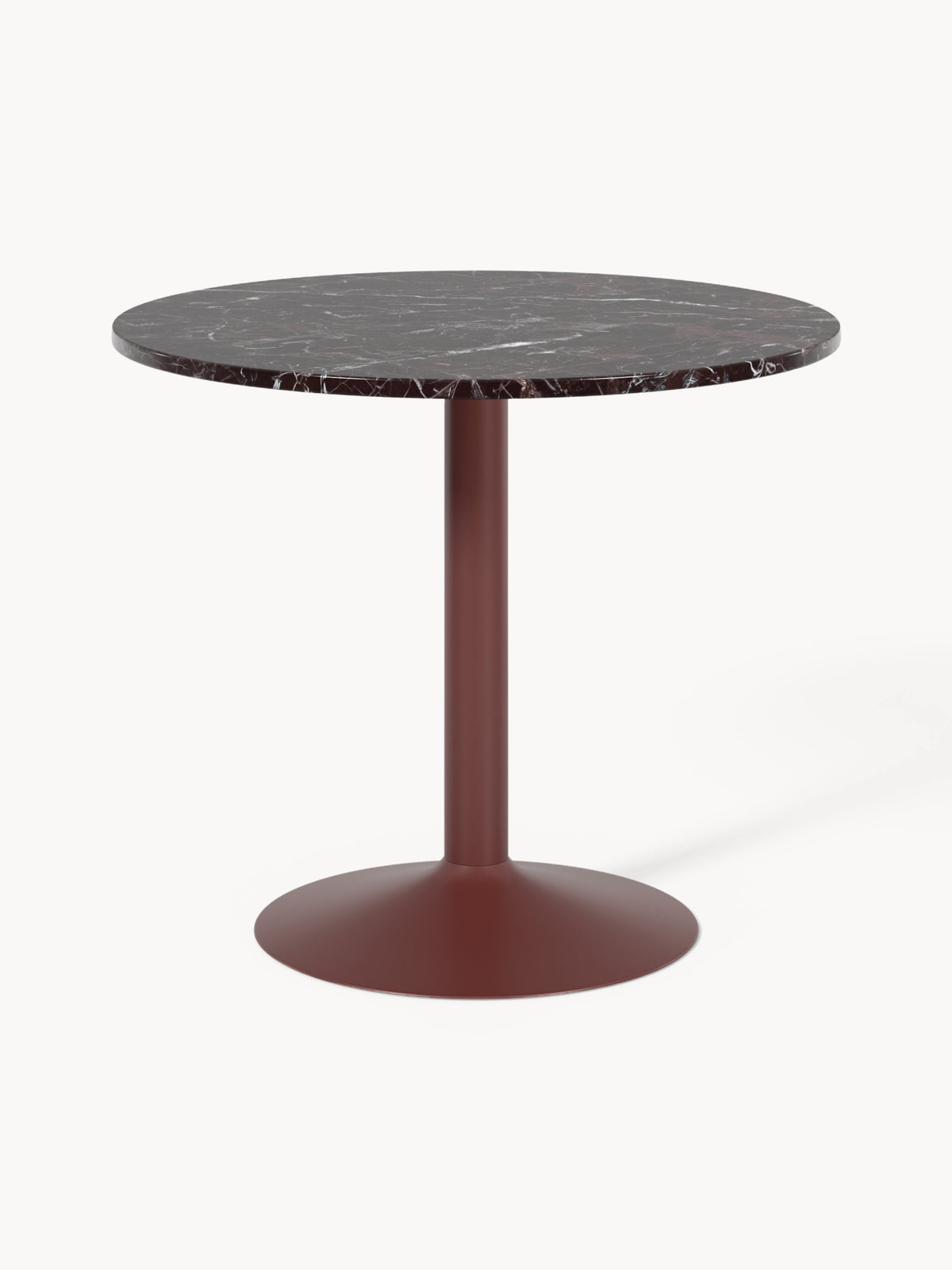 Milvetta Round Marble Dining Table, Ø 90 cm