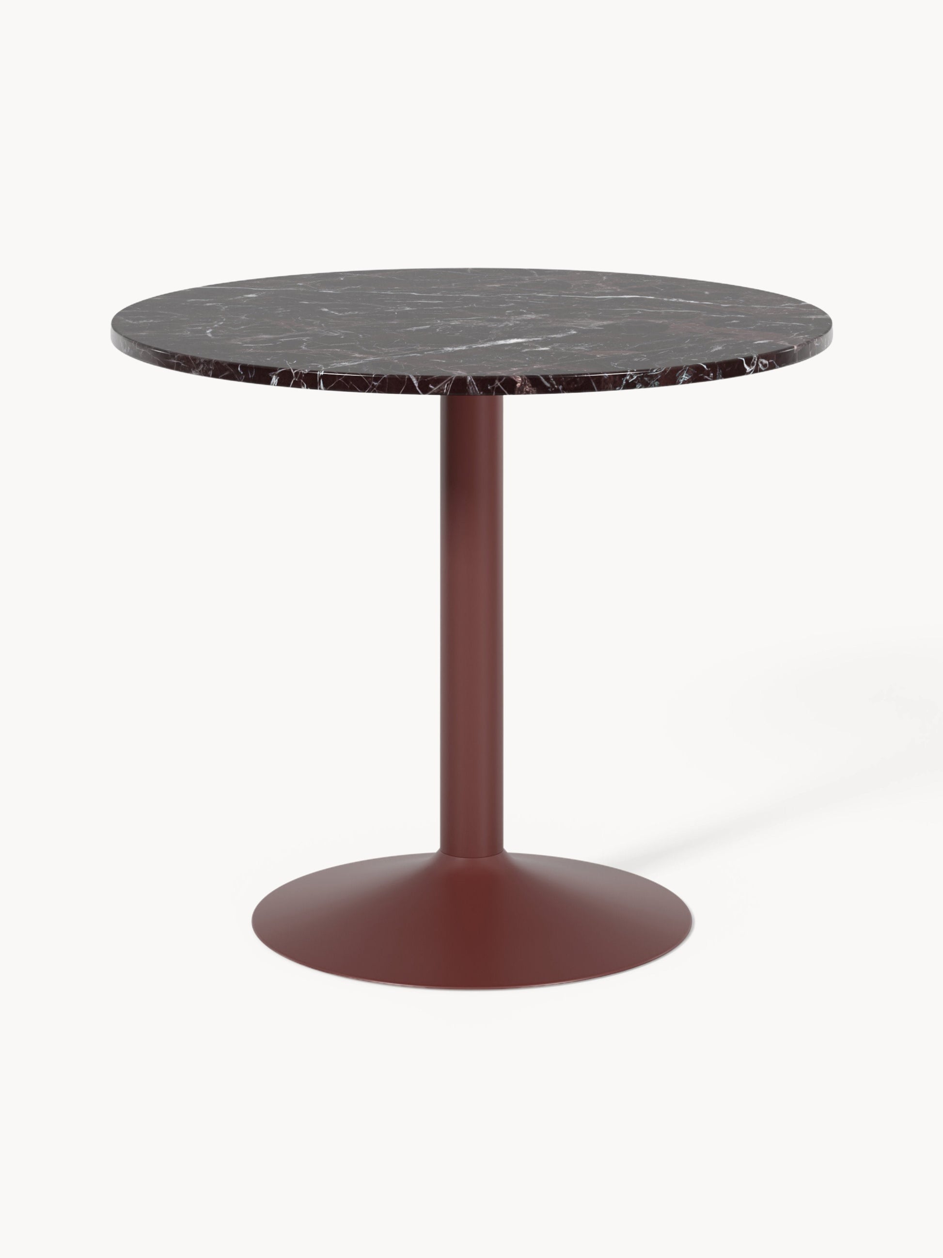 Milvetta Round Marble Dining Table, Ø 90 cm