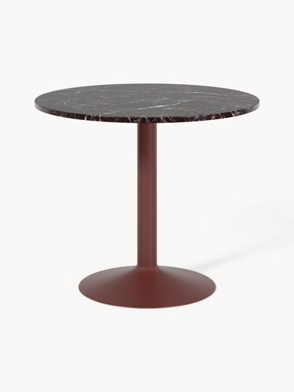 Milvetta Round Marble Dining Table, Ø 90 cm