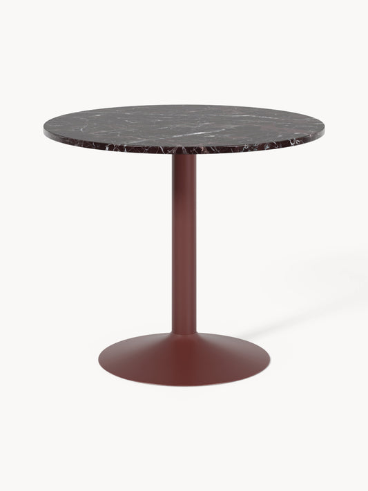Milvetta Round Marble Dining Table, Ø 90 cm