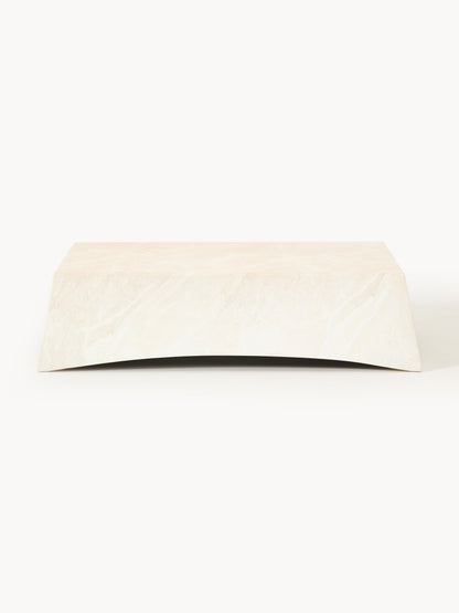 Mohrada Indoor & Outdoor Coffee Table in Travertine Look, W 120 cm