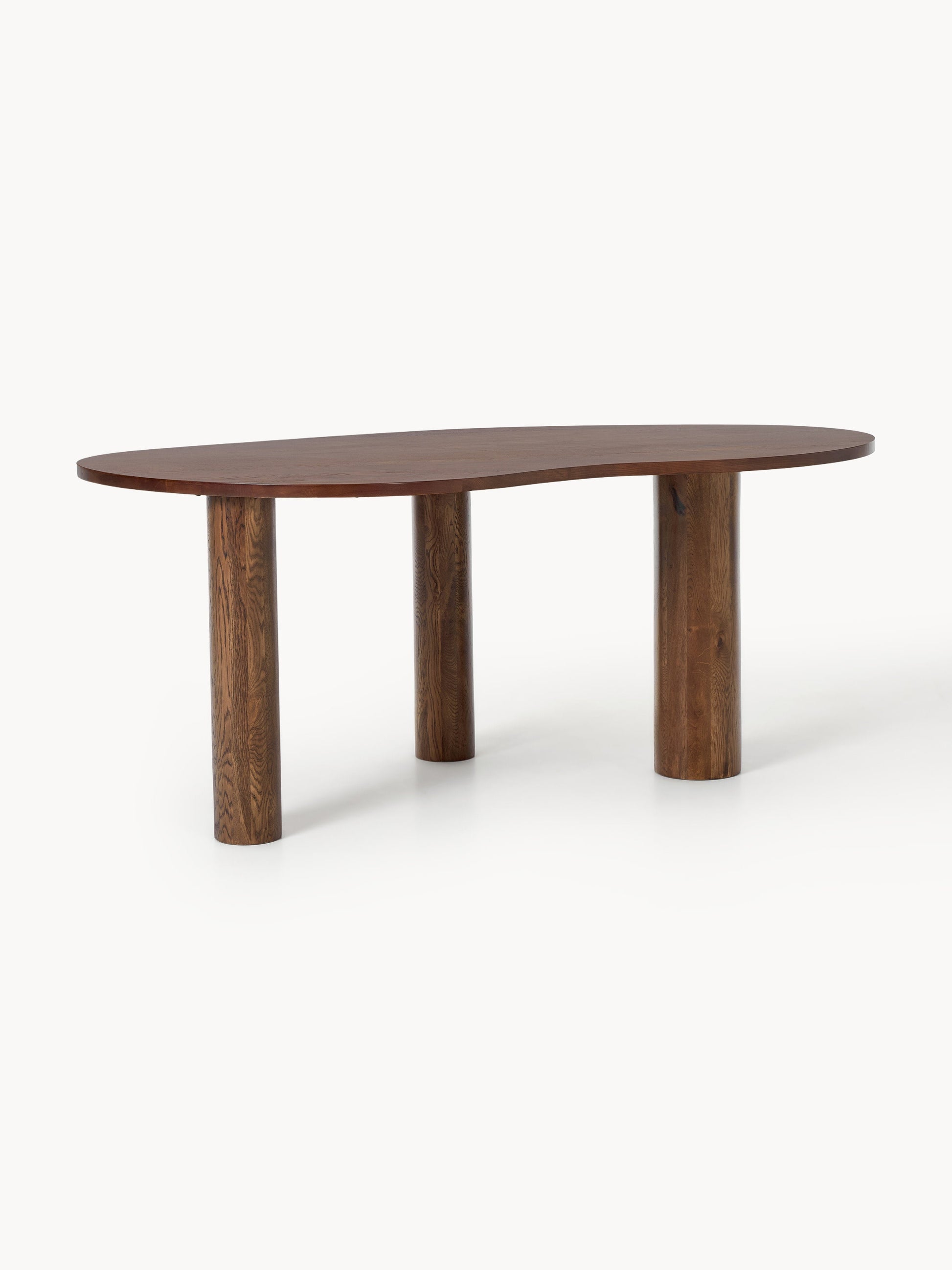 Narbell Oak Dining Table with Organic Shape, in Various Sizes