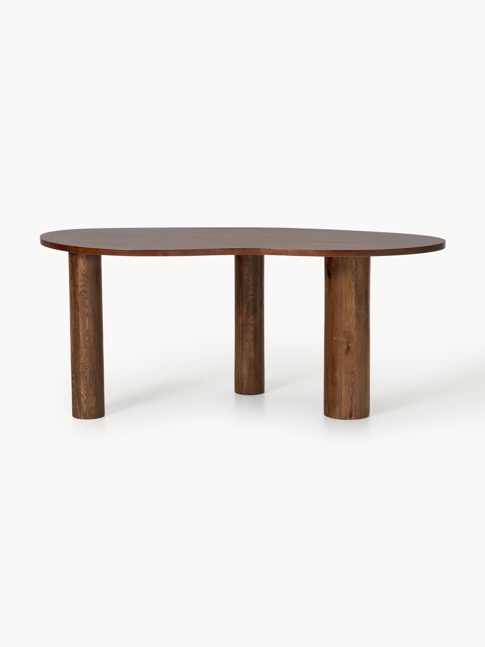Narbell Oak Dining Table with Organic Shape, in Various Sizes