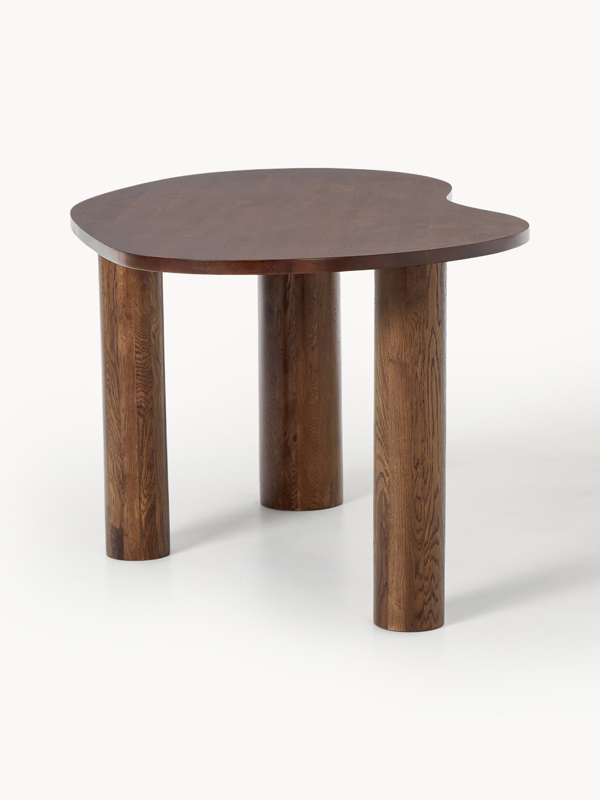 Narbell Oak Dining Table with Organic Shape, in Various Sizes