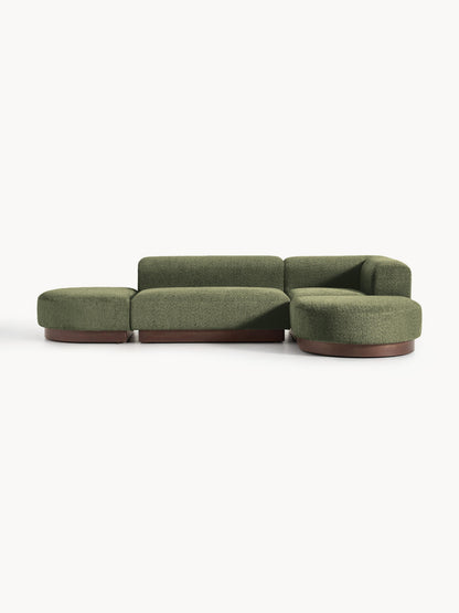 Natriva Modular Teddy Bouclé Corner Sofa