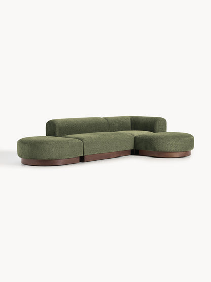 Natriva Modular Teddy Bouclé Corner Sofa