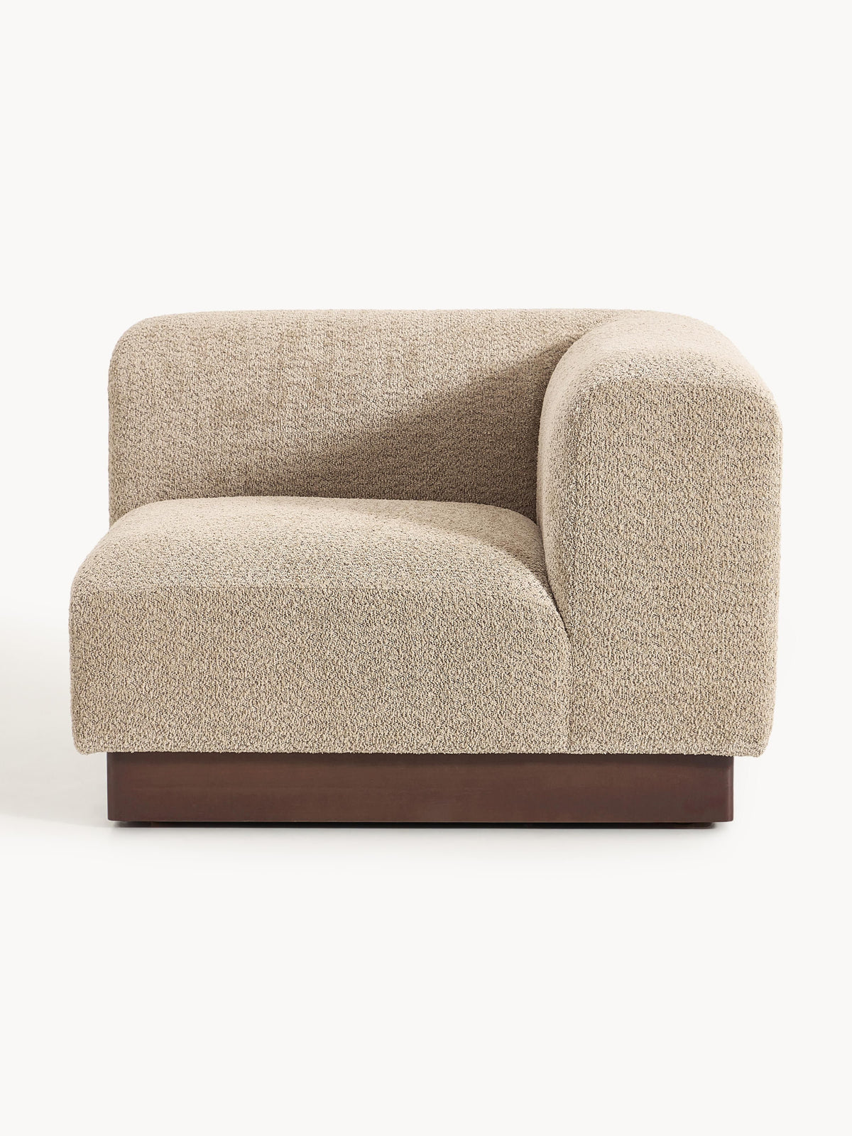 Natriva Teddy Bouclé Corner Module