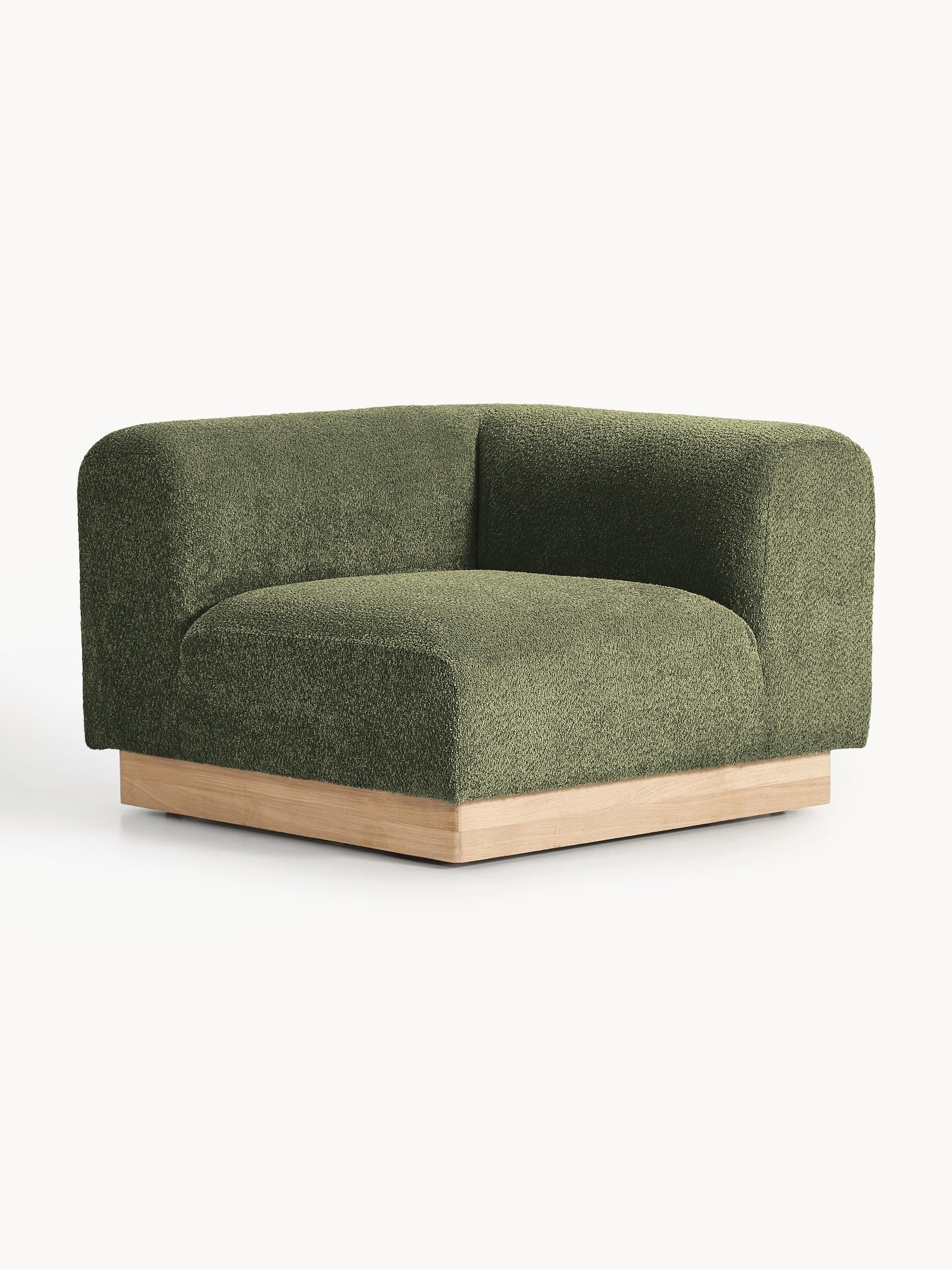 Natriva Teddy Bouclé Corner Module