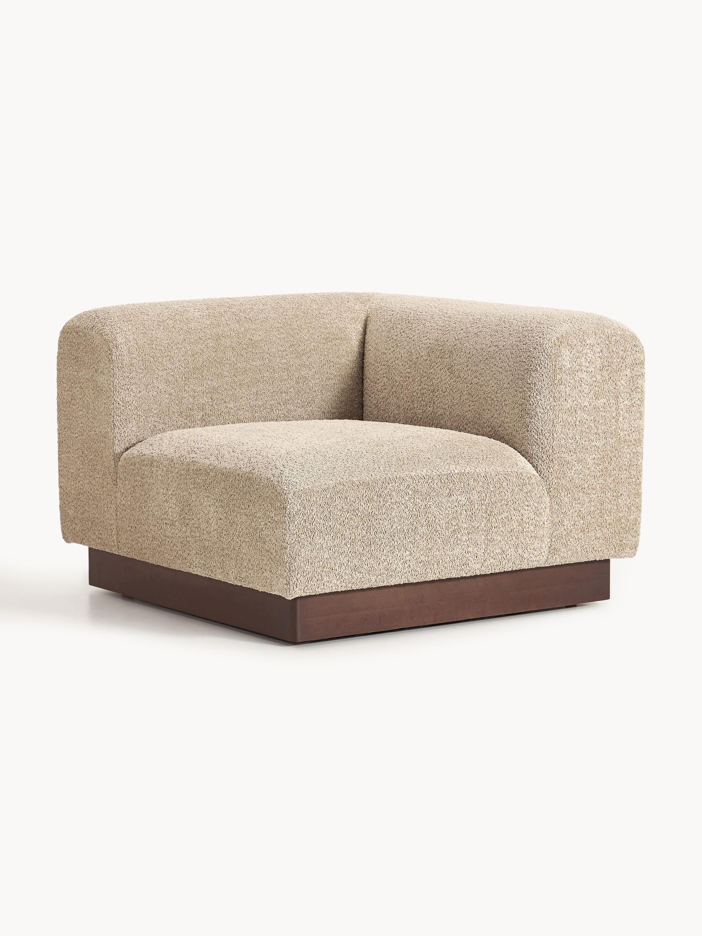 Natriva Teddy Bouclé Corner Module