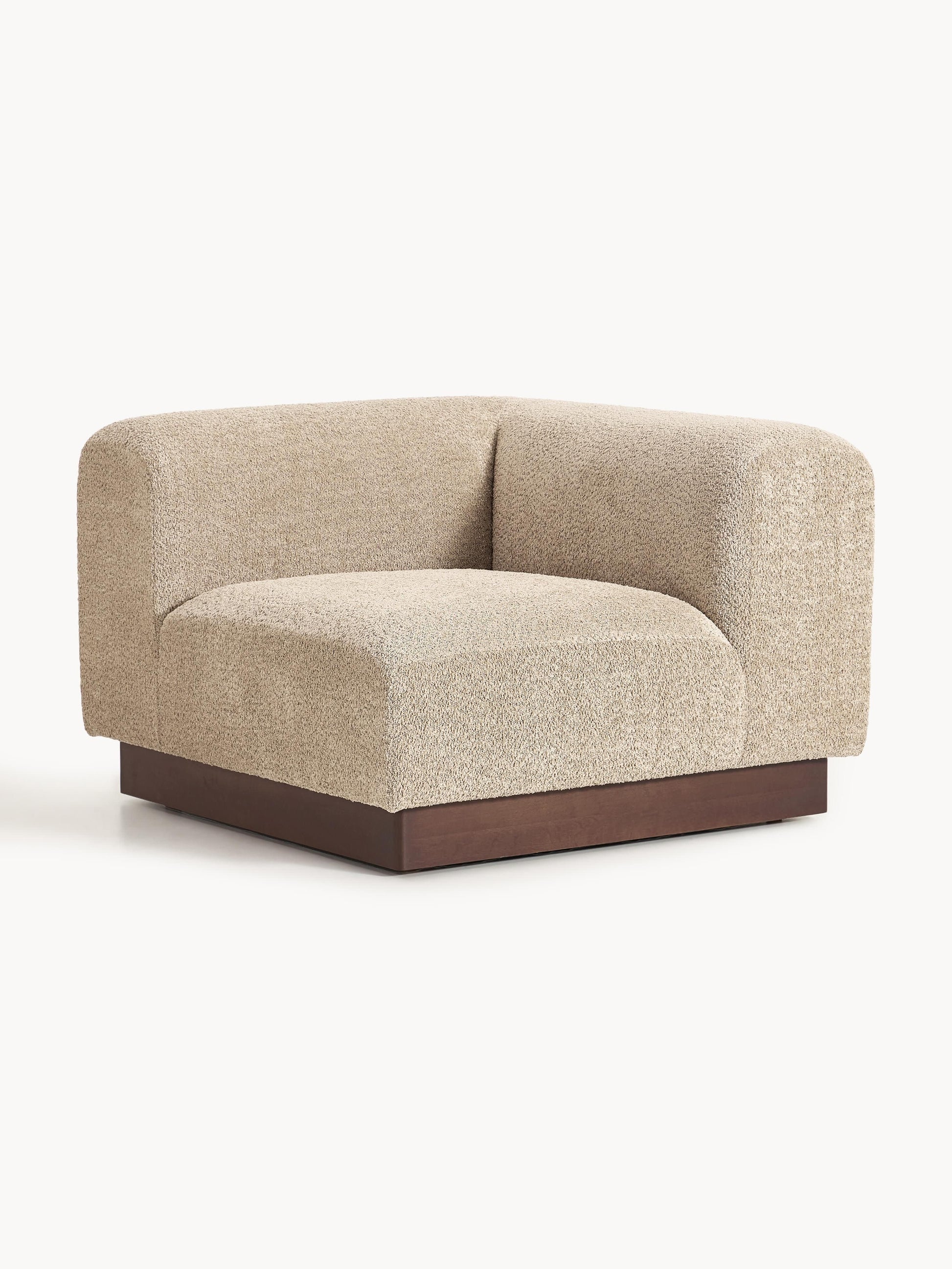 Natriva Teddy Bouclé Corner Module