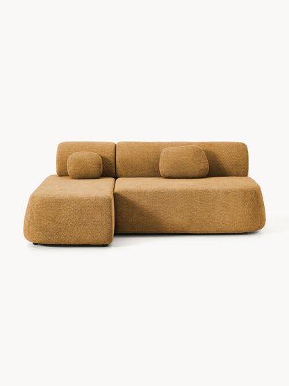 Paorella Teddy Bouclé Sofa Bed with Storage