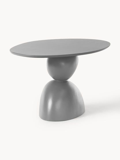 Sahbria Oval Dining Table with Organic Design, 180 x 90 cm