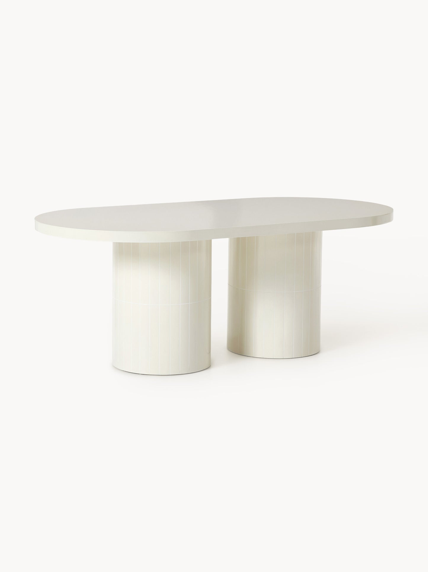 Saybella Oval Garden Dining Table, 200 x 100 cm
