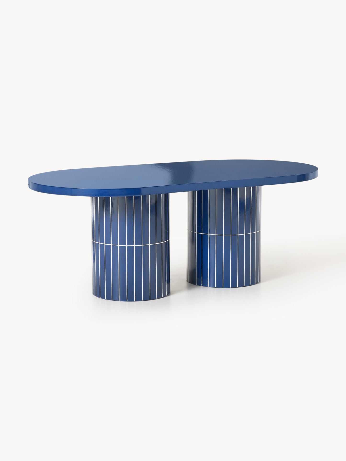 Saybella Oval Garden Dining Table, 200 x 100 cm