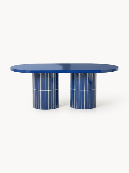 Saybella Oval Garden Dining Table, 200 x 100 cm