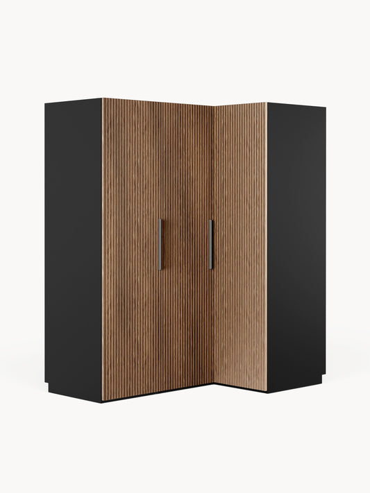 Simrenza Modular Corner Wardrobe, 165 cm Wide, in Various Sizes