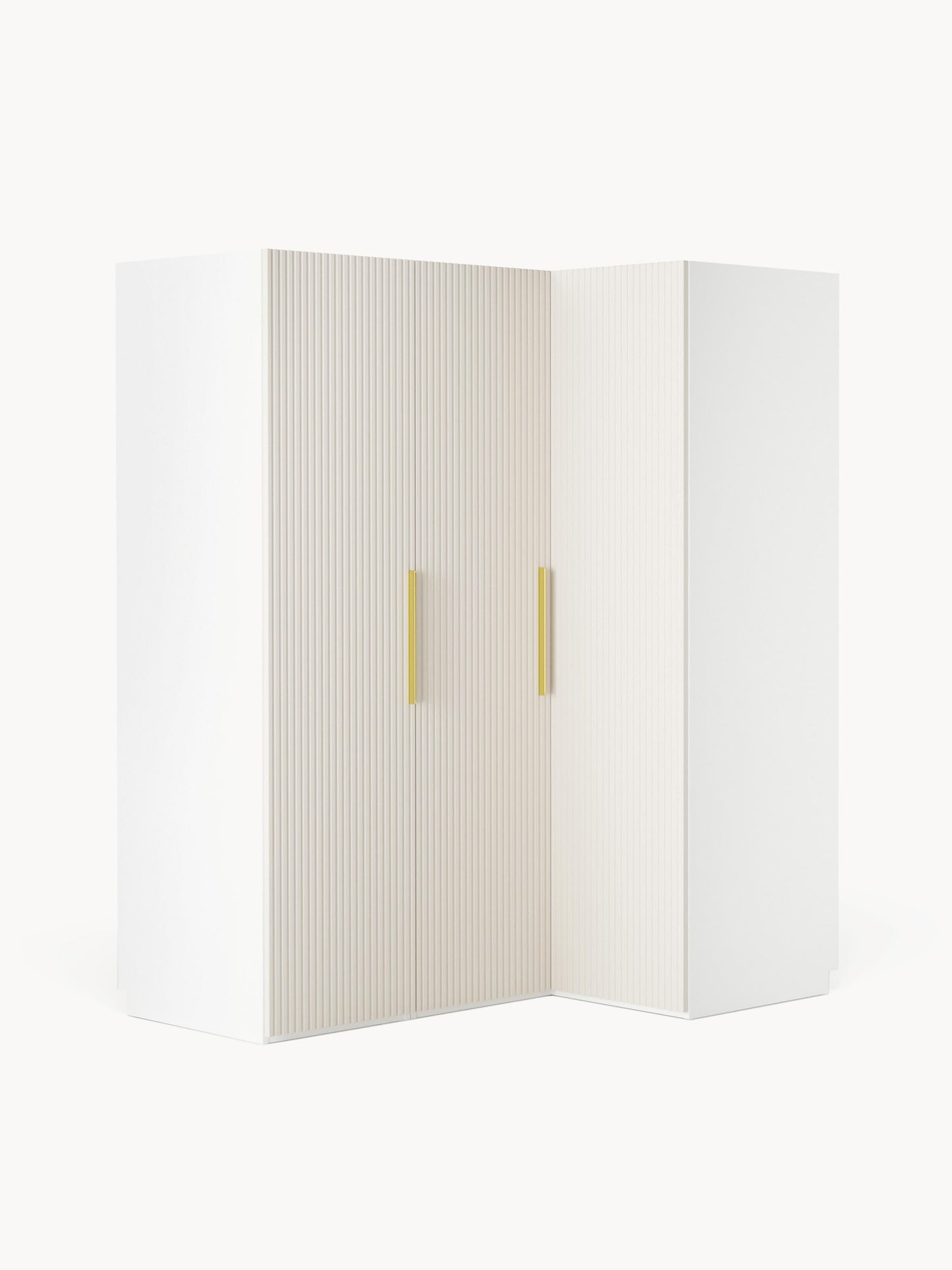 Simrenza Modular Corner Wardrobe, 165 cm Wide, in Various Sizes