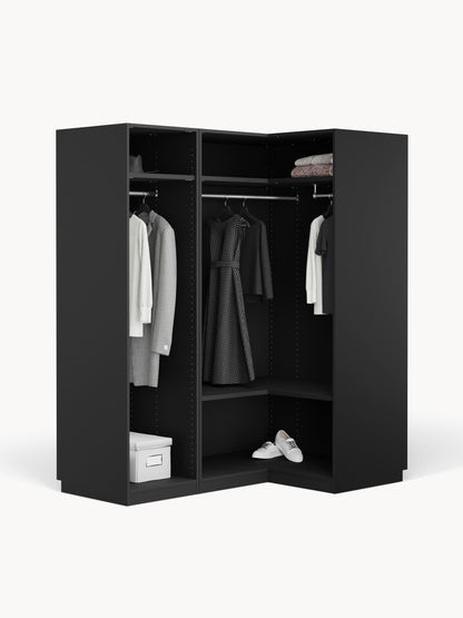 Simrenza Modular Corner Wardrobe, 165 cm Wide, in Various Sizes