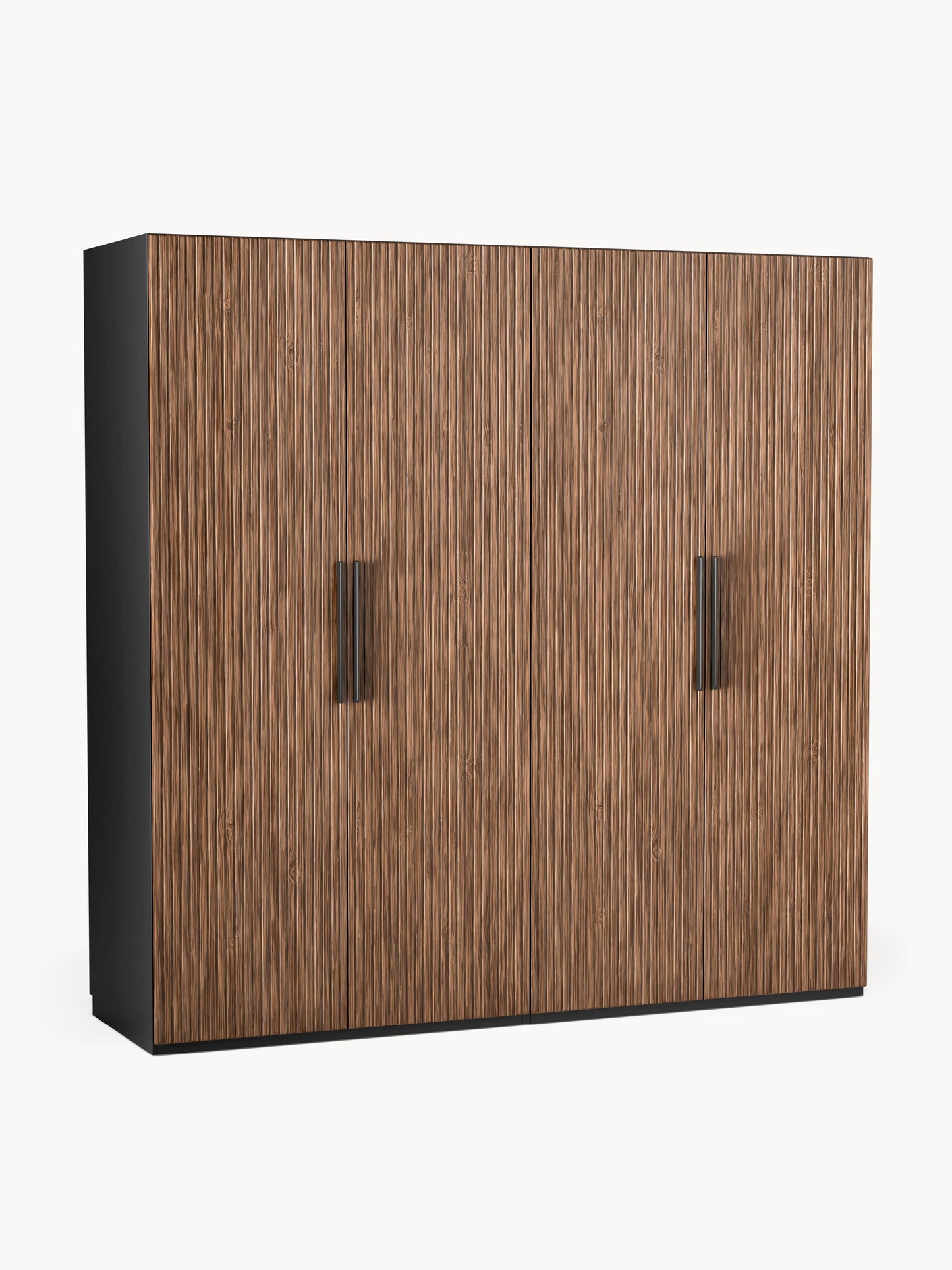 Simrenza Modular Hinged-Door Wardrobe, 200 cm Wide, in Various Sizes
