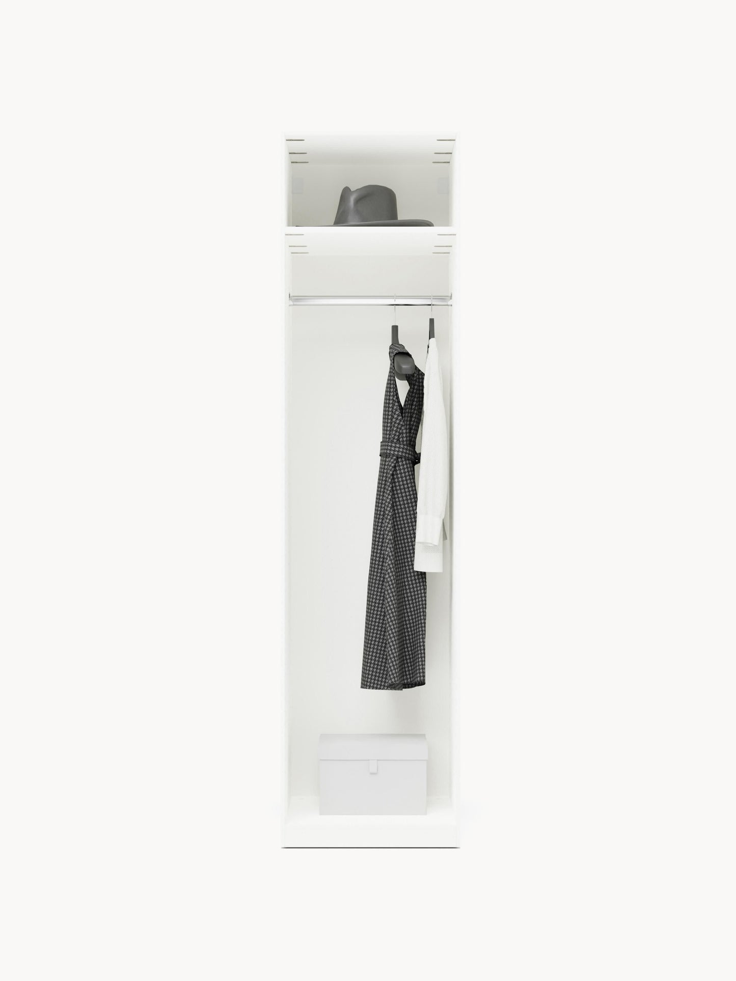 Simrenza Modular Hinged-Door Wardrobe, 50 cm Wide, in Various Sizes