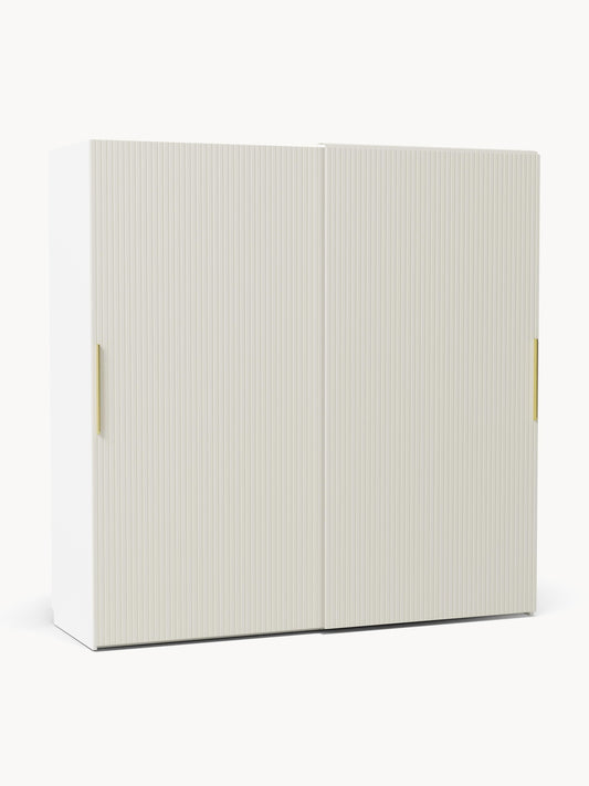Simrenza Modular Sliding-Door Wardrobe, 200 cm Wide, in Various Sizes