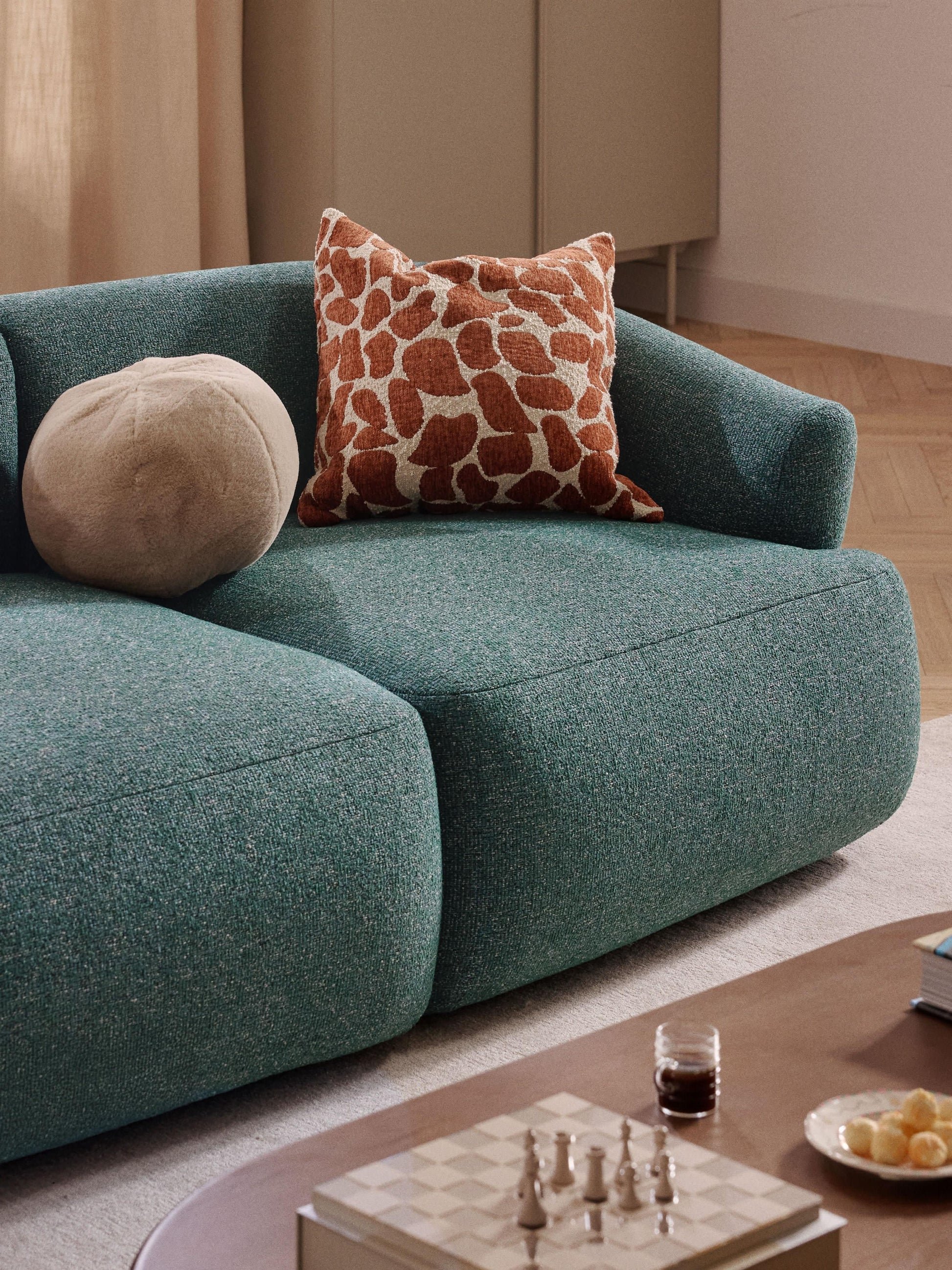 Sofvella Bouclé Corner Module