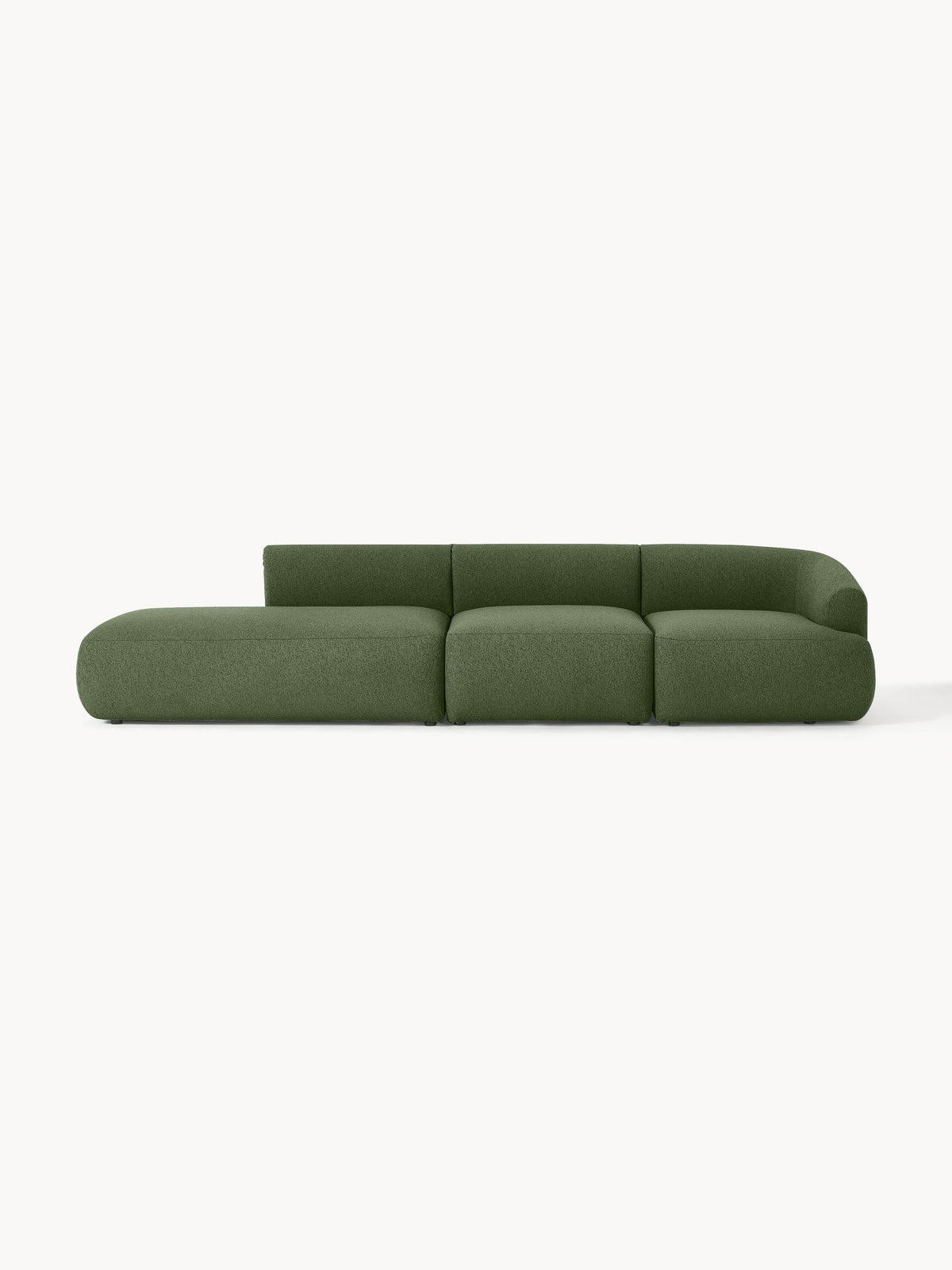 Sofvella Modular Bouclé Chaise (2-Seater)