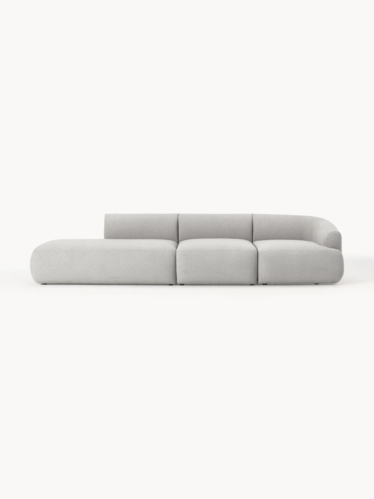 Sofvella Modular Bouclé Chaise (2-Seater)