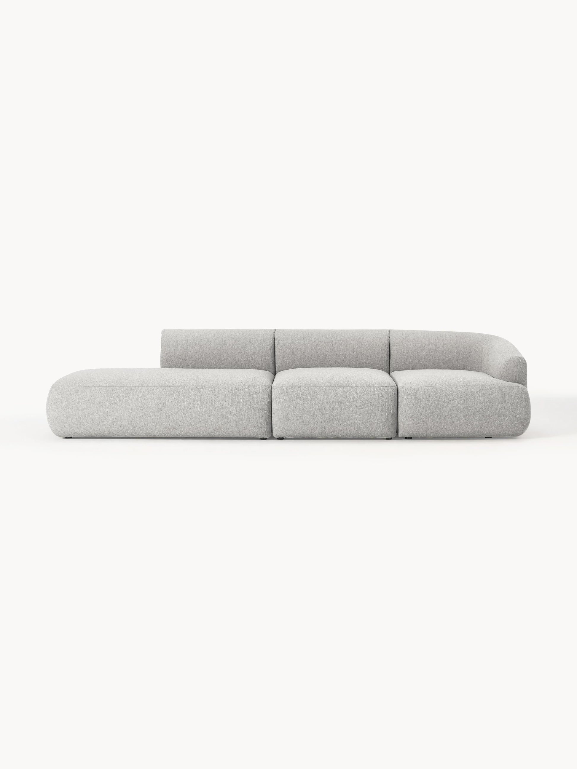 Sofvella Modular Bouclé Chaise (2-Seater)