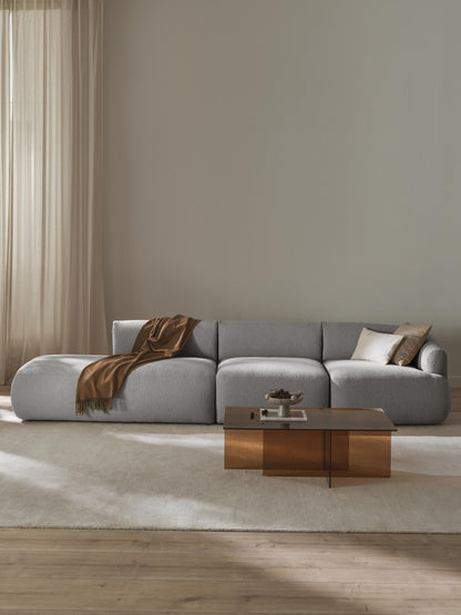 Sofvella Modular Bouclé Chaise (2-Seater)