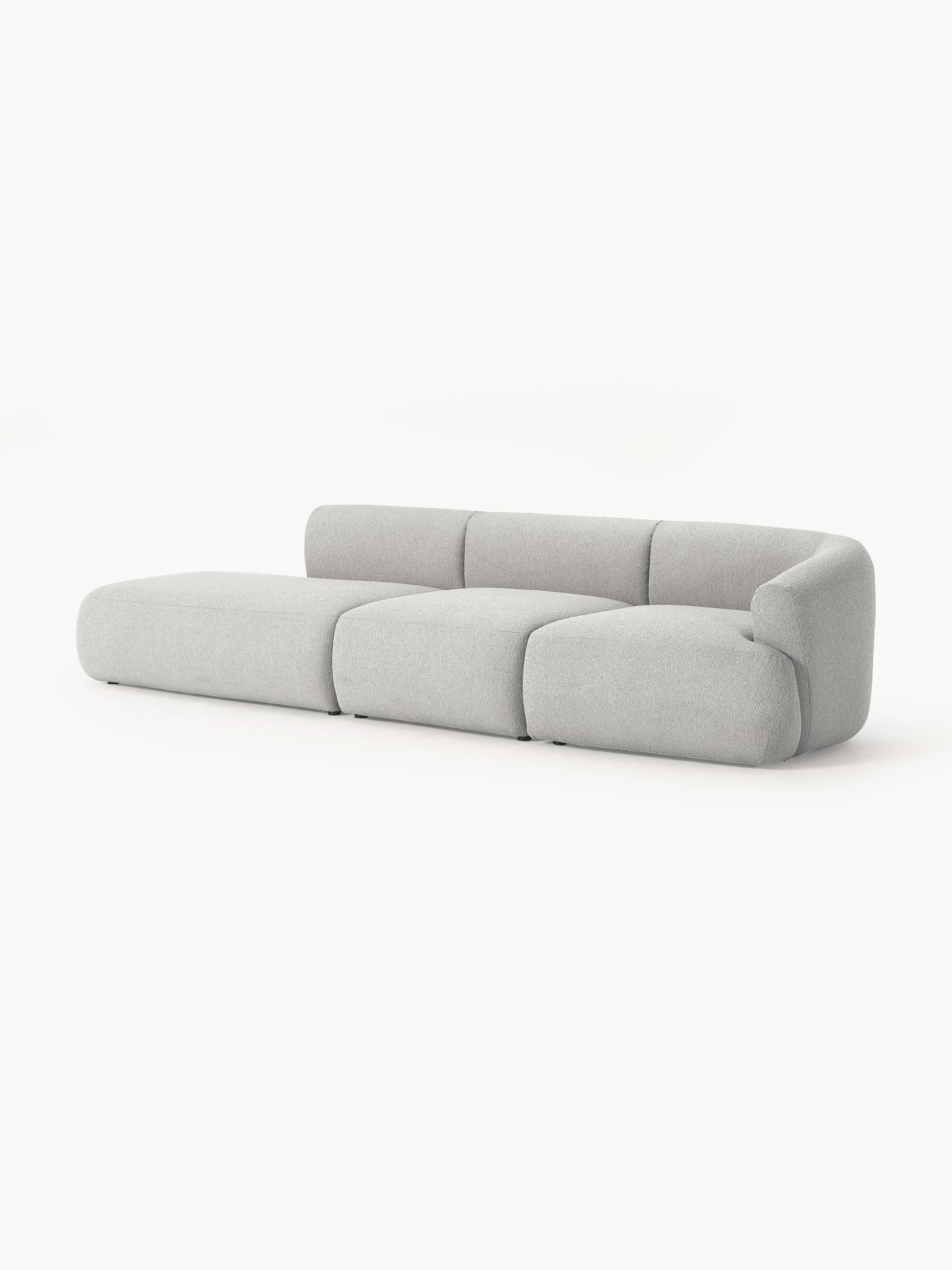 Sofvella Modular Bouclé Chaise (2-Seater)