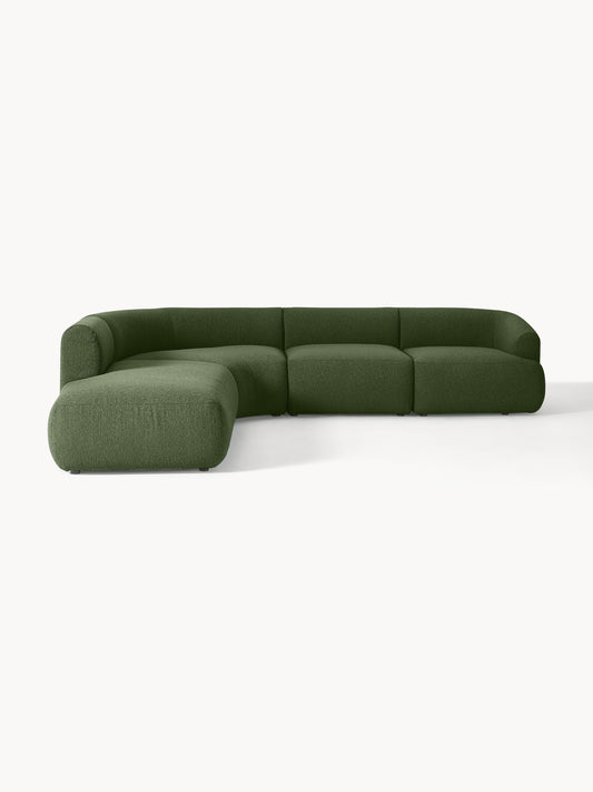 Sofvella Modular Corner Sofa in Bouclé (4-Seater)