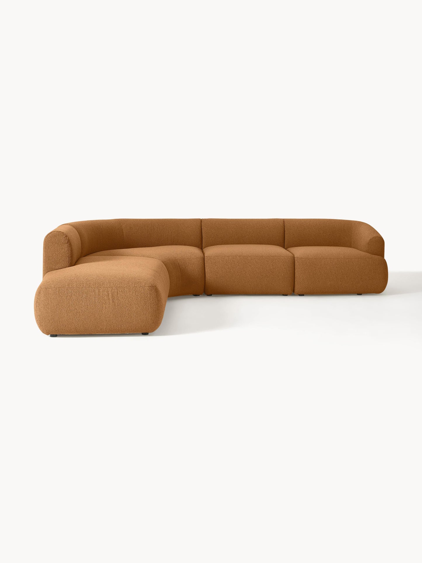Sofvella Modular Corner Sofa in Bouclé (4-Seater)