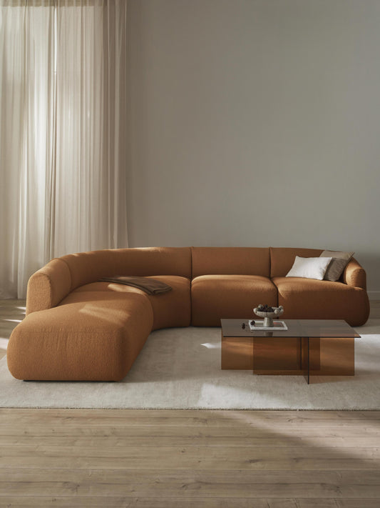 Sofvella Modular Corner Sofa in Bouclé (4-Seater)