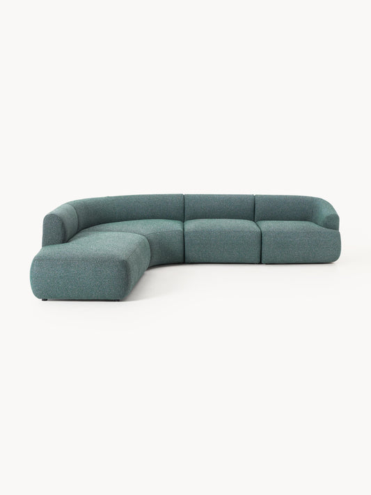 Sofvella Modular Corner Sofa in Bouclé (4-Seater)