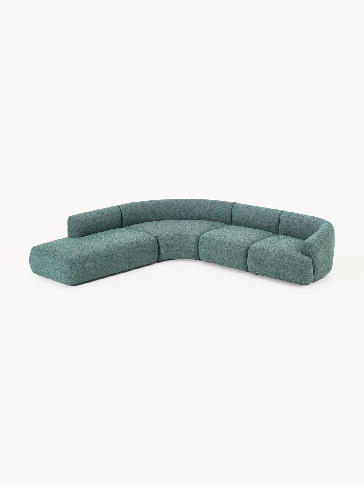 Sofvella Modular Corner Sofa in Bouclé (4-Seater)