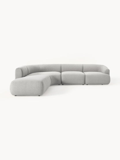 Sofvella Modular Corner Sofa in Bouclé (4-Seater)