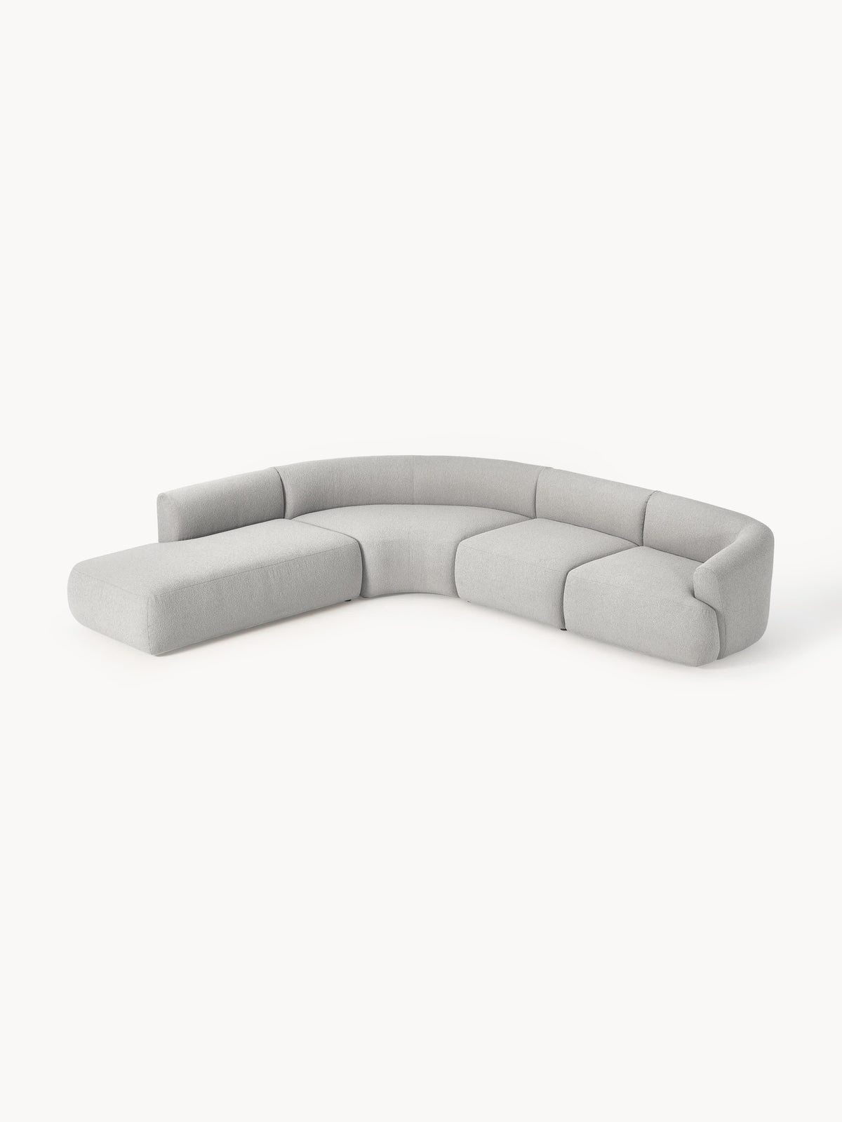 Sofvella Modular Corner Sofa in Bouclé (4-Seater)