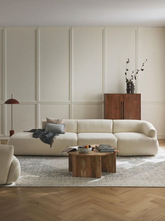 Sofvella Modular Teddy Ottoman (3-Seater)