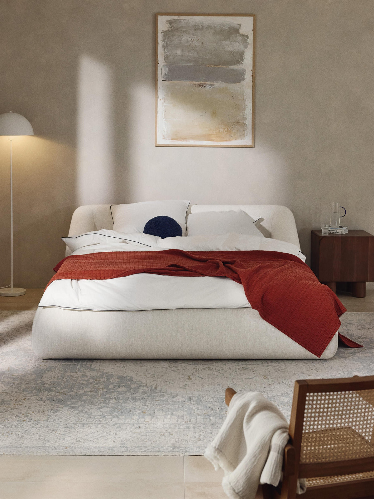 Sofvella Upholstered Bed