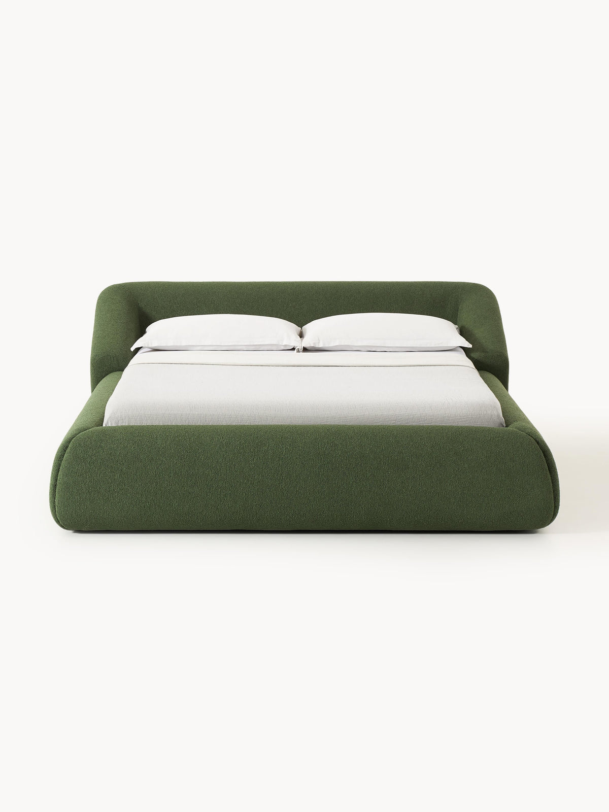 Sofvella Upholstered Bed in Bouclé