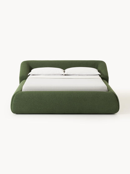 Sofvella Upholstered Bed in Bouclé
