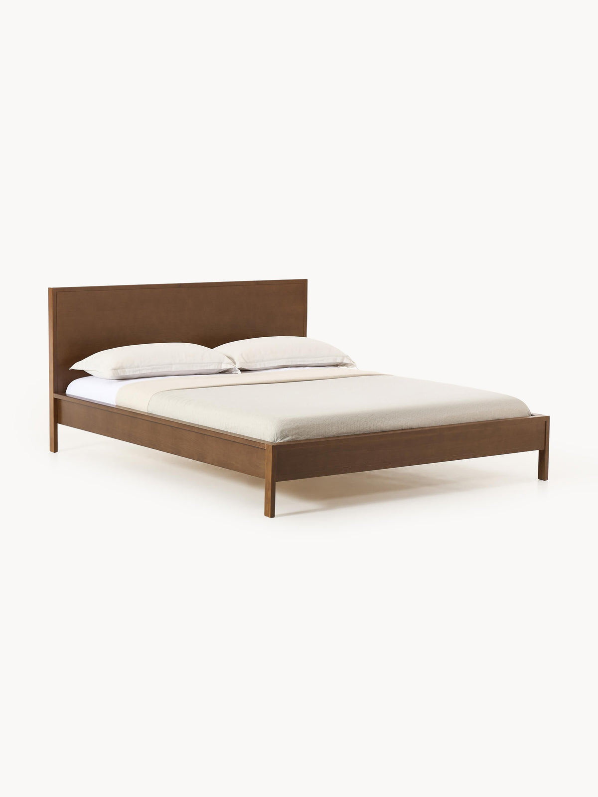 Tamoria Wooden Bed with Headboard